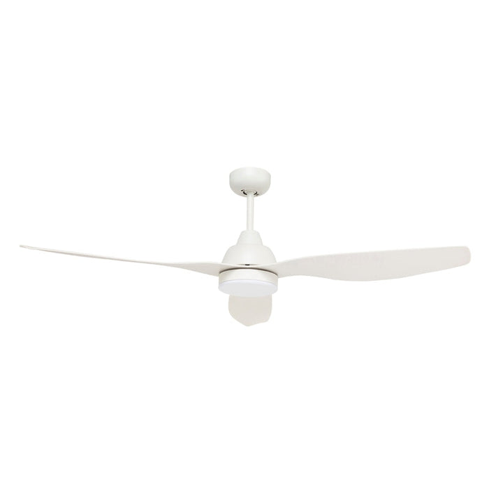 Brilliant Bahama Smart WiFi 52in. DC Ceiling Fan with Light - White-20918/05-blue-leaf-bathware