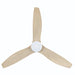 Brilliant Bahama Smart WiFi 52in. DC Ceiling Fan with Light - White/Whitewash Timber-20918/37-blue-leaf-bathware