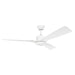 Brilliant Belize 52in 3-Blade DC Fan - Matt White-21845/05-blue-leaf-bathware