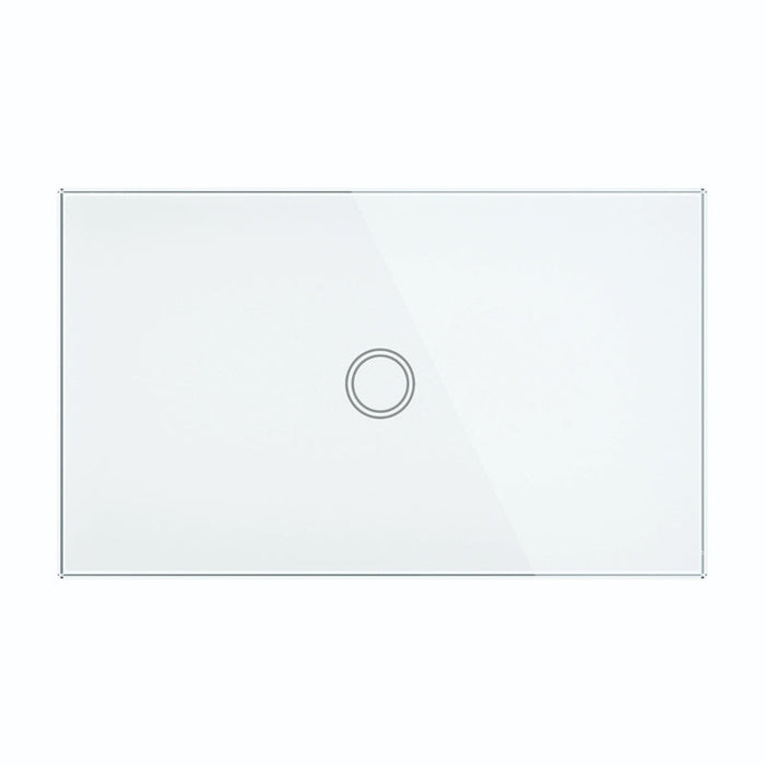 Brilliant Elite Glass Wall Switches - 1-Gang-20682/05-blue-leaf-bathware