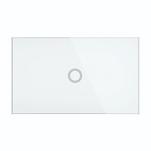 Brilliant Elite Glass Wall Switches - 1-Gang-20682/05-blue-leaf-bathware