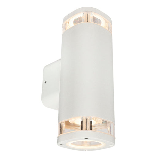 Brilliant Glenelg-Ambient LED Up/Down Exterior Wall Light - White-20781/05-blue-leaf-bathware