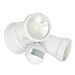 Brilliant Hunter-Trio CCT LED 2 Light Floodlight with Sensor - White-20625/05-blue-leaf-bathware