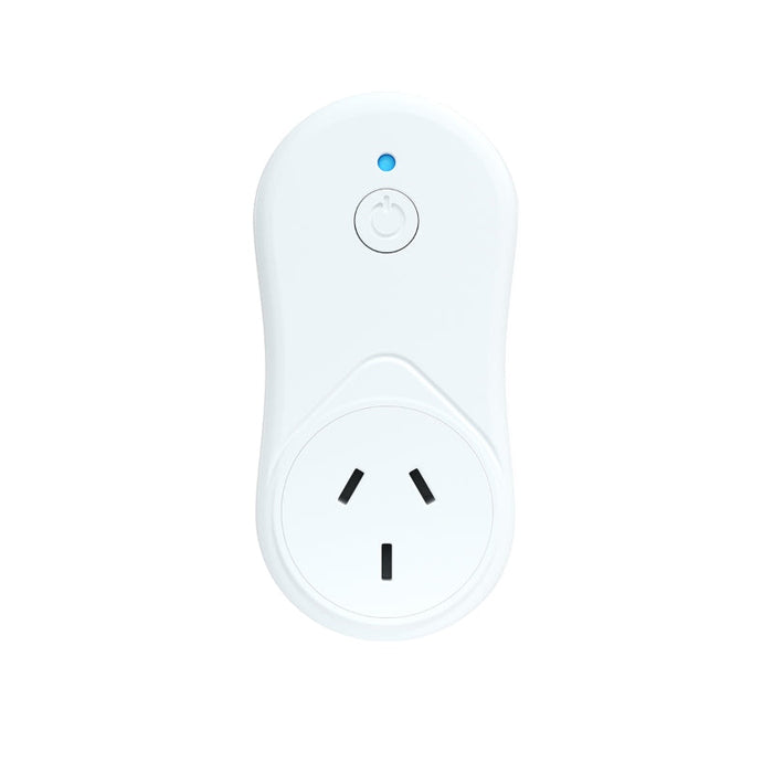 Brilliant Ireland Smart WiFi Plug with USB Charger-20676/05-blue-leaf-bathware