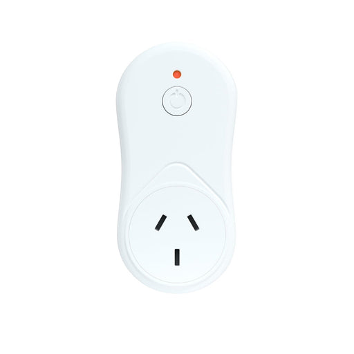 Brilliant Ireland Smart WiFi Plug with USB Charger-20676/05-blue-leaf-bathware