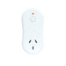 Brilliant Ireland Smart WiFi Plug with USB Charger-20676/05-blue-leaf-bathware