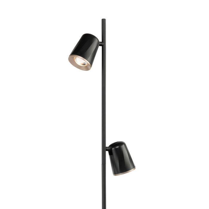 Brilliant Kalla LED Floor Lamp - Black-21427/06-blue-leaf-bathware