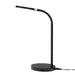 Brilliant Laine LED Task Lamp - Black-21430/06-blue-leaf-bathware