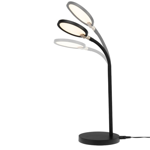 Brilliant Laine LED Task Lamp - Black-21430/06-blue-leaf-bathware