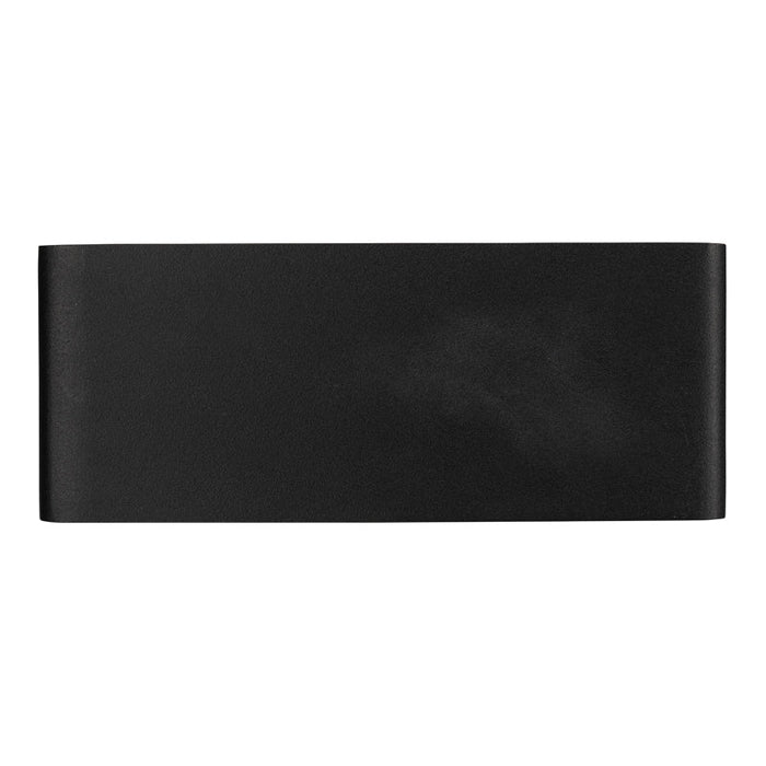 Brilliant Lila LED Wall Light - Matt Black-21837/06-blue-leaf-bathware