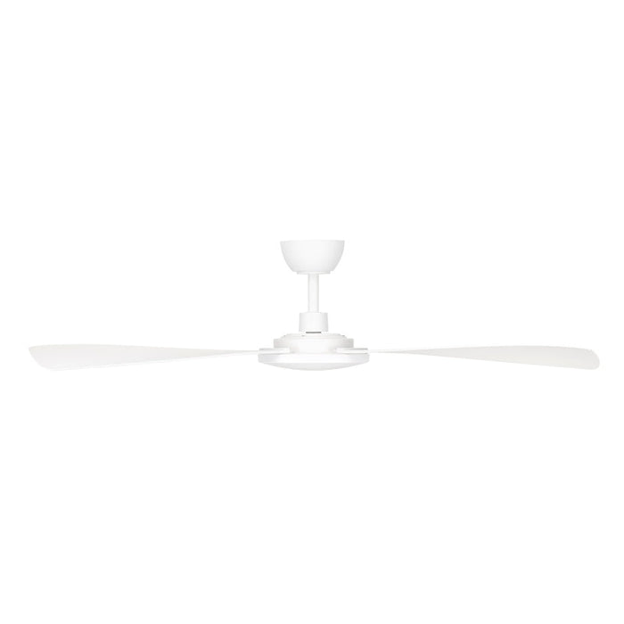 Brilliant Mascot 52in DC Ceiling Fan - Matt White-22197/05-blue-leaf-bathware