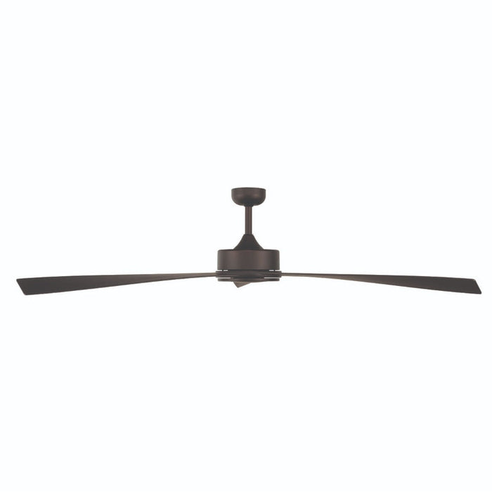 Brilliant Maxi 66in. DC Ceiling Fan - Oil-rubbed Bronze-20894/14-blue-leaf-bathware