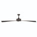 Brilliant Maxi 66in. DC Ceiling Fan - Oil-rubbed Bronze-20894/14-blue-leaf-bathware