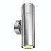 Brilliant Seaford Up/Down LED Wall Light - Brushed Chrome-20601/13-blue-leaf-bathware