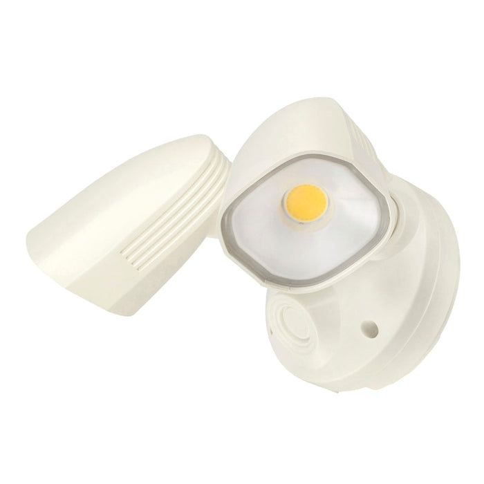 Brilliant Shielder LED 2 Light Floodlight - White-20786/05-blue-leaf-bathware