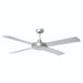 Brilliant Tempest 52in. AC Ceiling Fan - Brushed Aluminium-99983/13-blue-leaf-bathware