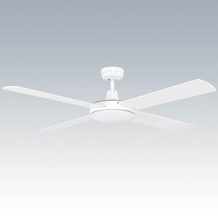 Brilliant Tempest 52in. AC Ceiling Fan - White-99983/05-blue-leaf-bathware