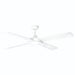 Brilliant Tempest 52in. AC Ceiling Fan - White-99983/05-blue-leaf-bathware