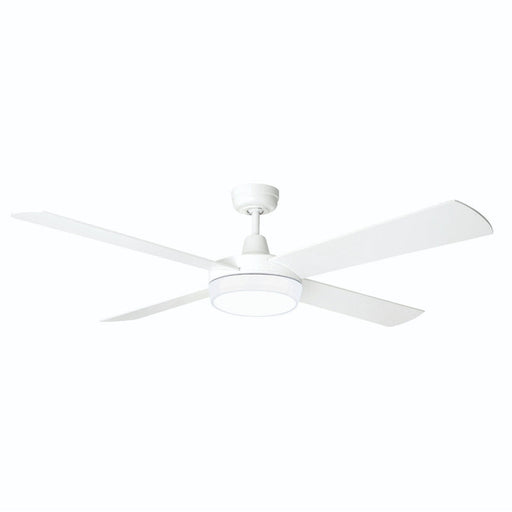 Brilliant Tempest-Supreme 52in. AC Ceiling Fan with CCT Light - White-20907/05-blue-leaf-bathware