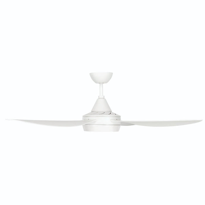 Brilliant Vector 52in. AC Ceiling Fan and Light with Ezy-Fit Blades - White-20168/05-blue-leaf-bathware