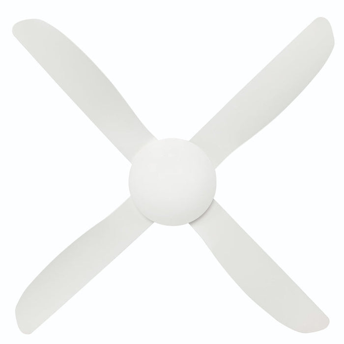 Brilliant Vector 52in. AC Ceiling Fan with Ezy-Fit Blades - White-20167/05-blue-leaf-bathware