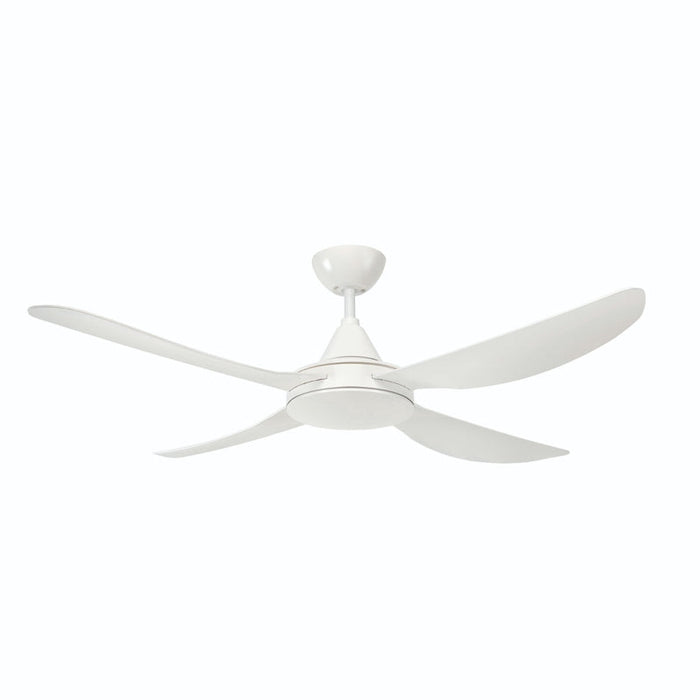 Brilliant Vector 52in. AC Ceiling Fan with Ezy-Fit Blades - White-20167/05-blue-leaf-bathware