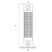 Thermogroup Cedar 1200W Portable Mid-Wave Outdoor Heater - Black - image 2