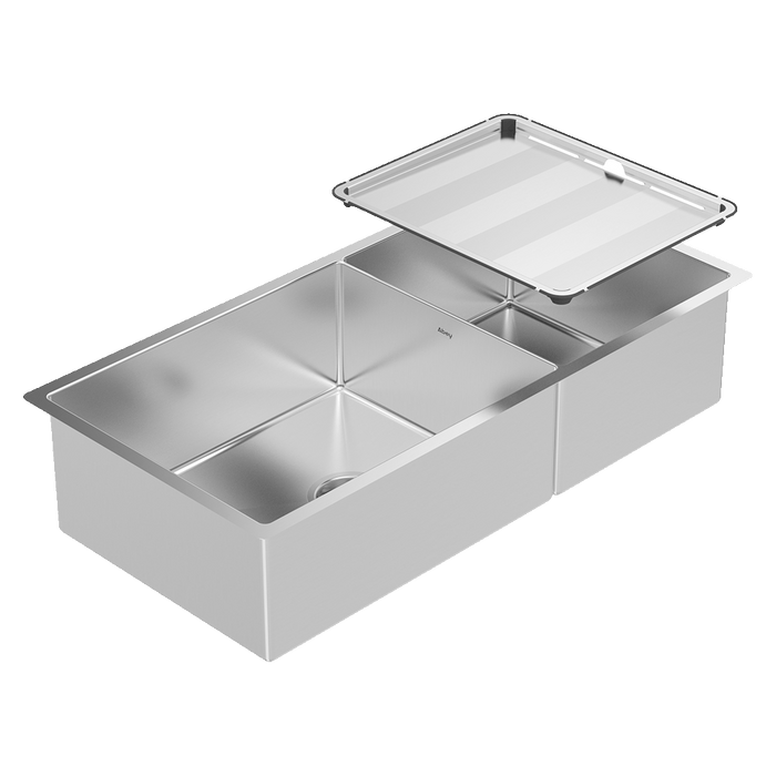 Abey Piazza One & 3/4 Square Bowl Sink