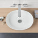 Caroma Artisan Above Counter Basin - Oval 510mm-874700W-blue-leaf-bathware