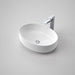 Caroma Artisan Above Counter Basin - Oval 510mm-874700W-blue-leaf-bathware