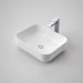 Caroma Artisan Above Counter Basin - Rectangle 490mm-874500W-blue-leaf-bathware