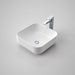 Caroma Artisan Above Counter Basin - Square 390mm-874400W-blue-leaf-bathware