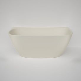 Caroma Contura II 1500mm Back to Wall Freestanding Bath - Matte Clay-CII5WFMC-blue-leaf-bathware