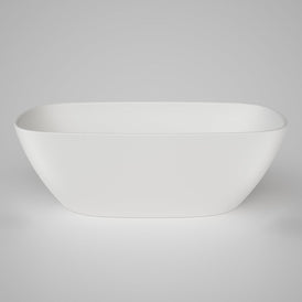 Caroma Contura II 1700mm Freestanding Bath - Matte White-CII7FSMW-blue-leaf-bathware