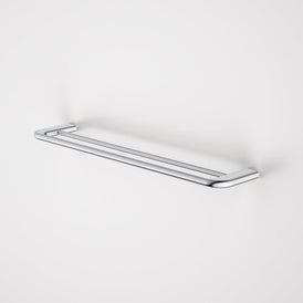 Caroma Contura II 620mm Double Towel Rail - Chrome-849035C-blue-leaf-bathware