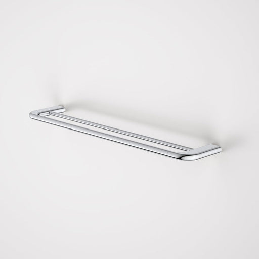 Caroma Contura II 620mm Double Towel Rail - Chrome-849035C-blue-leaf-bathware