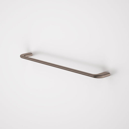 Caroma Contura II 620mm Single Towel Rail - Brushed Bronze-849033BBZ-blue-leaf-bathware