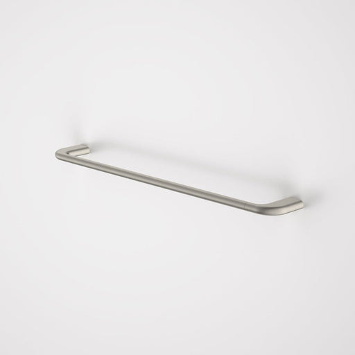 Caroma Contura II 620mm Single Towel Rail - Brushed Nickel-849033BN-blue-leaf-bathware