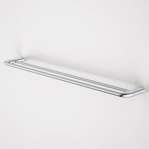 Caroma Contura II 820mm Double Towel Rail - Chrome-849036C-blue-leaf-bathware