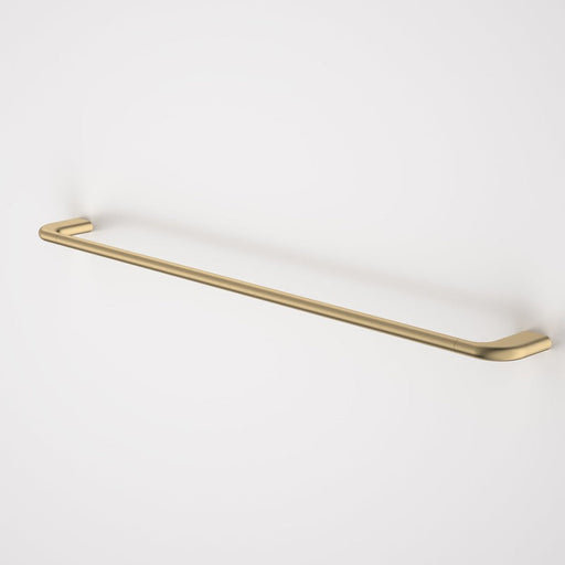 Caroma Contura II 820mm Single Towel Rail - Brushed Brass-849034BB-blue-leaf-bathware