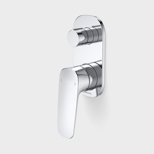 Caroma Contura II Bath/Shower Mixer with Diverter - Chrome-849057C-blue-leaf-bathware