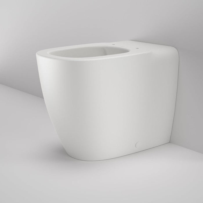 Caroma Contura II Cleanflush Wall Faced BI 4s Pan GermGard - Matte White-848905MW-blue-leaf-bathware