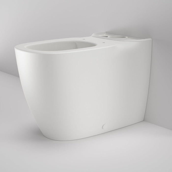 Caroma Contura II Cleanflush Wall Faced Close Coupled Be 4s Pan GermGard - Matte White-848805MW-blue-leaf-bathware