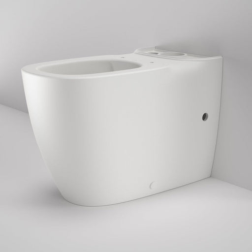 Caroma Contura II Cleanflush Wall Faced Close Coupled Bottom Inlet 4S Pan GermGard - Matte White-848806MW-blue-leaf-bathware