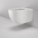 Caroma Contura II Cleanflush Wall Hung BI 4s Pan GermGard - Matte White-849005MW-blue-leaf-bathware