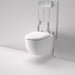 Caroma Contura II Cleanflush Wall Hung Invisi Series II Suite GermGard - Matte White-849001MW-blue-leaf-bathware