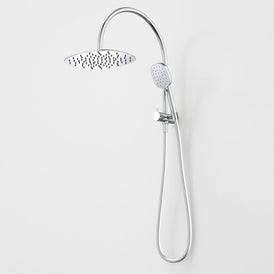Caroma Contura II Compact Twin Shower - Chrome-849082C4A-blue-leaf-bathware
