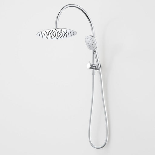 Caroma Contura II Compact Twin Shower - Chrome-849082C4A-blue-leaf-bathware