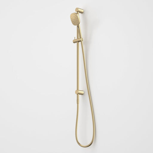 Caroma Contura II Rail Shower - Brushed Brass-849081BB4A-blue-leaf-bathware