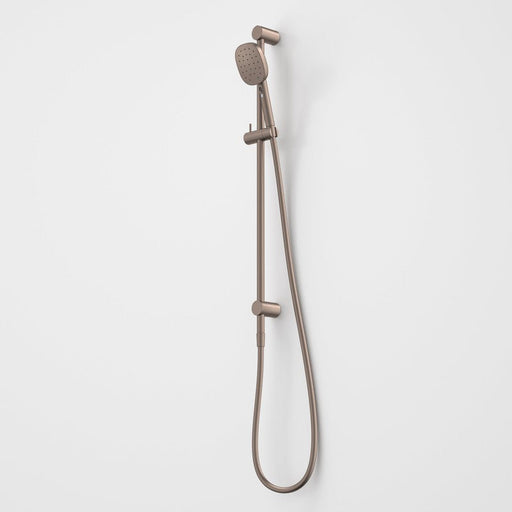 Caroma Contura II Rail Shower - Brushed Bronze-849081BBZ4A-blue-leaf-bathware